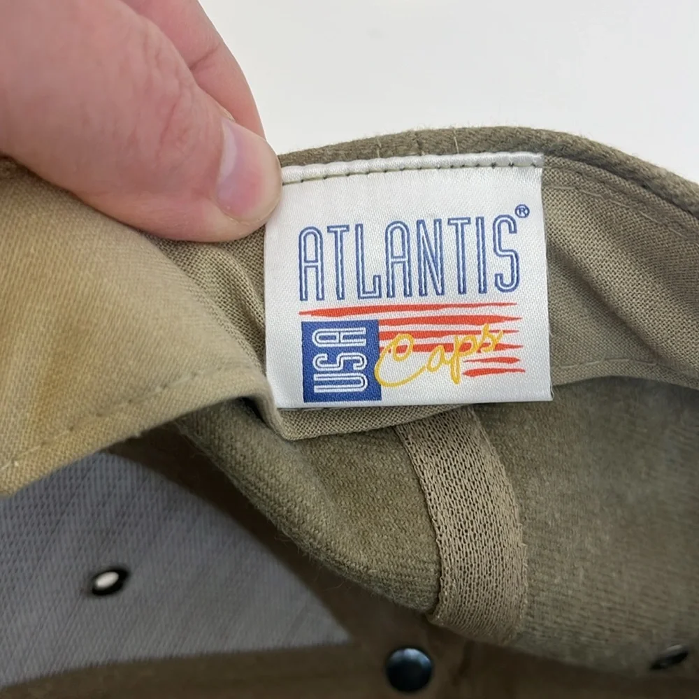 Vintage 90’s Atlantis Hats Monte Carlo Formula 1 Racing Grand Prix Cotton Cap